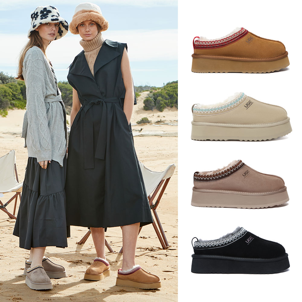 [무료배송] 호주정품 에버어그 남녀공용 벤투스 플랫폼 슬리퍼(4cm굽) AS UGG AS2053