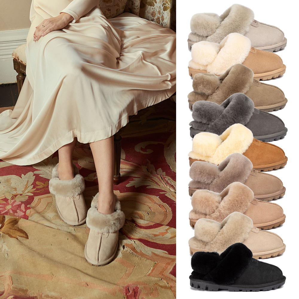 [무료배송] 호주정품 오즈웨어 코케트 탈부착 밴딩 어그 슬리퍼 OZWEAR UGG OB114D