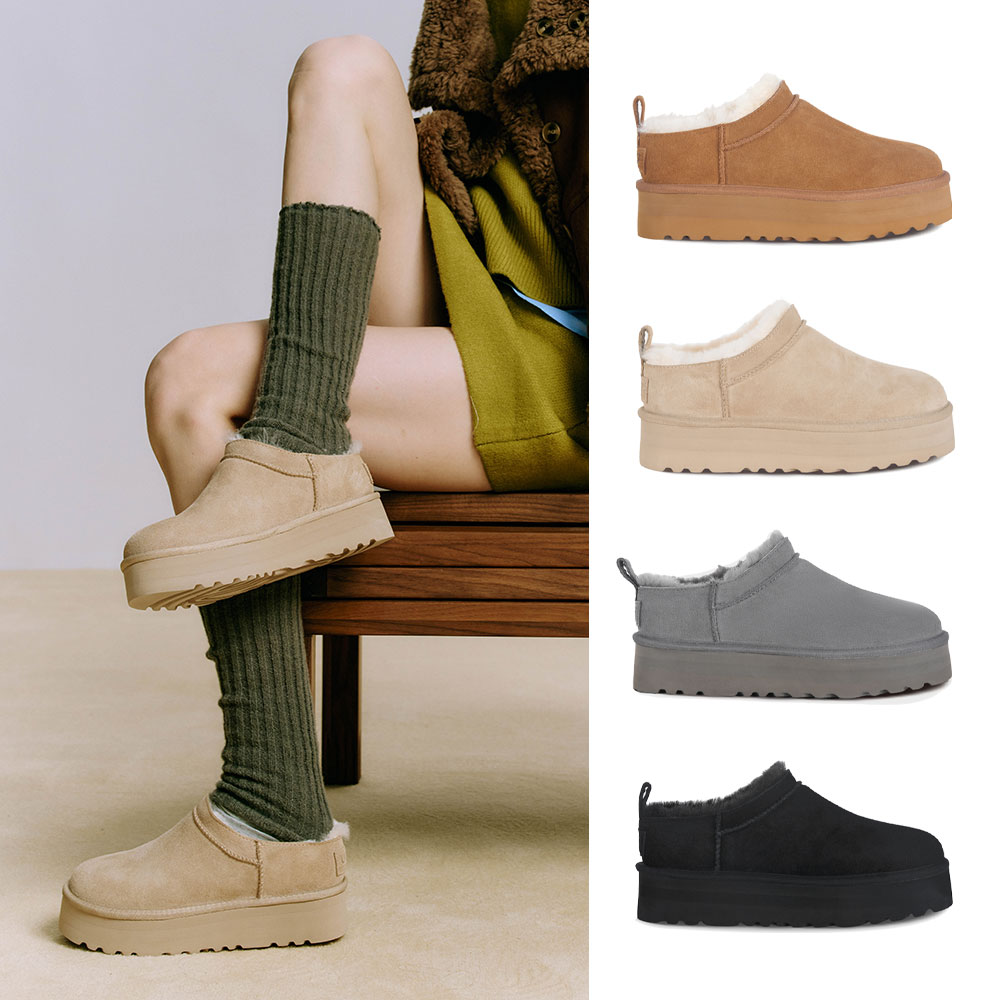 [무료배송] 호주정품 오즈라나 클래식 마이크로 플랫폼 부츠 (굽 4cm) OZLANA UGG OZ0005