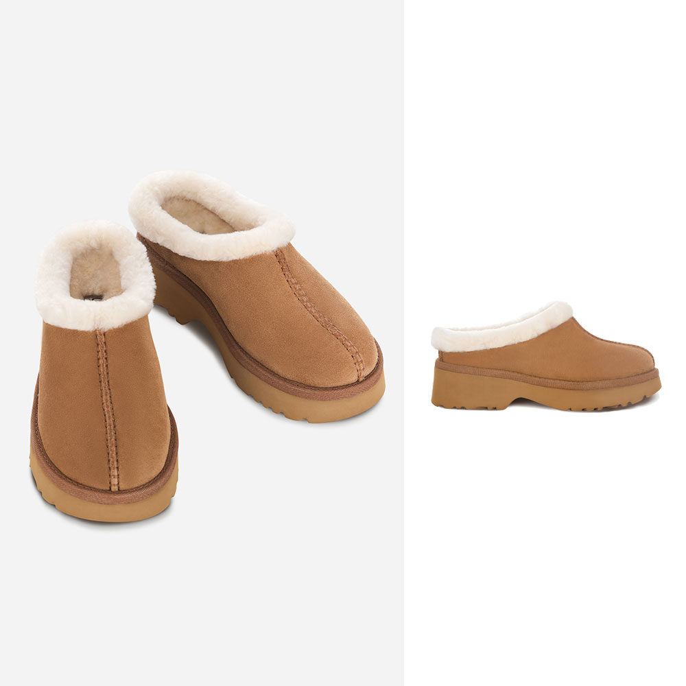 [무료배송] 호주정품 오즈라나 하이츠 코지 클로그 부츠 (굽 5cm) OZLANA UGG OZ1015