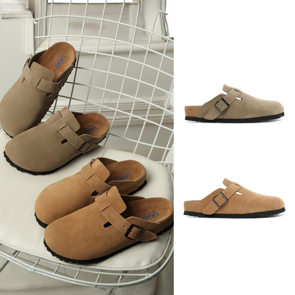 [무료배송] 호주정품 디케이 산드라 가죽 뮬 슬리퍼 DK UGG DK1643