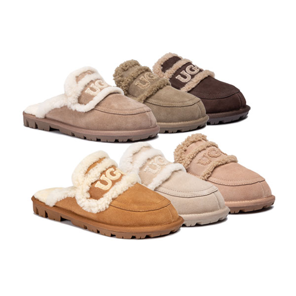 [무료배송] 호주정품 오즈웨어 바이올렛 시어링 슬리퍼 OZWEAR UGG OB938